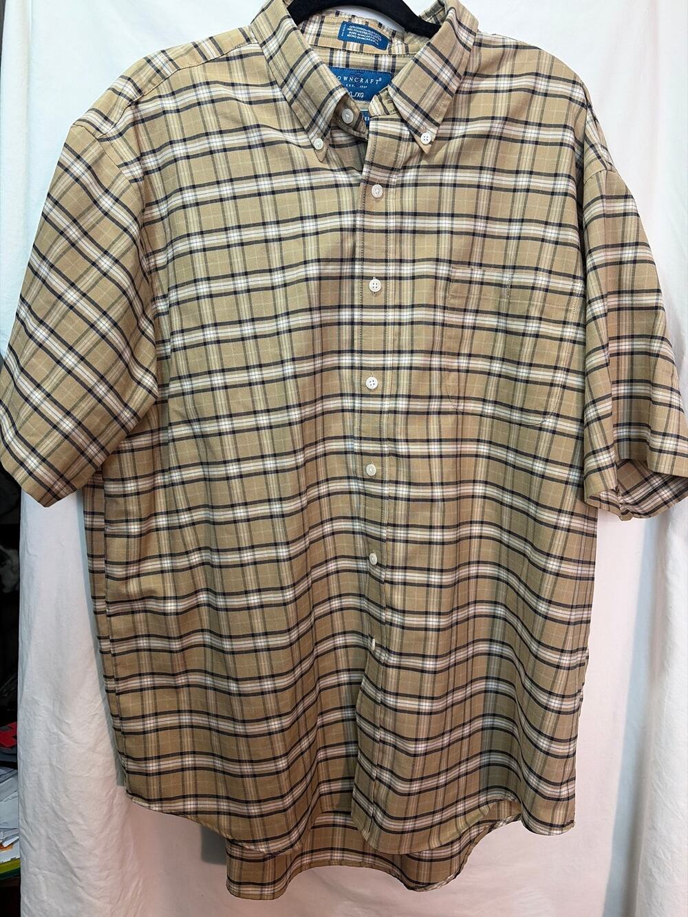 Vintage Towncraft Men's Short Sleeve Shirt XL